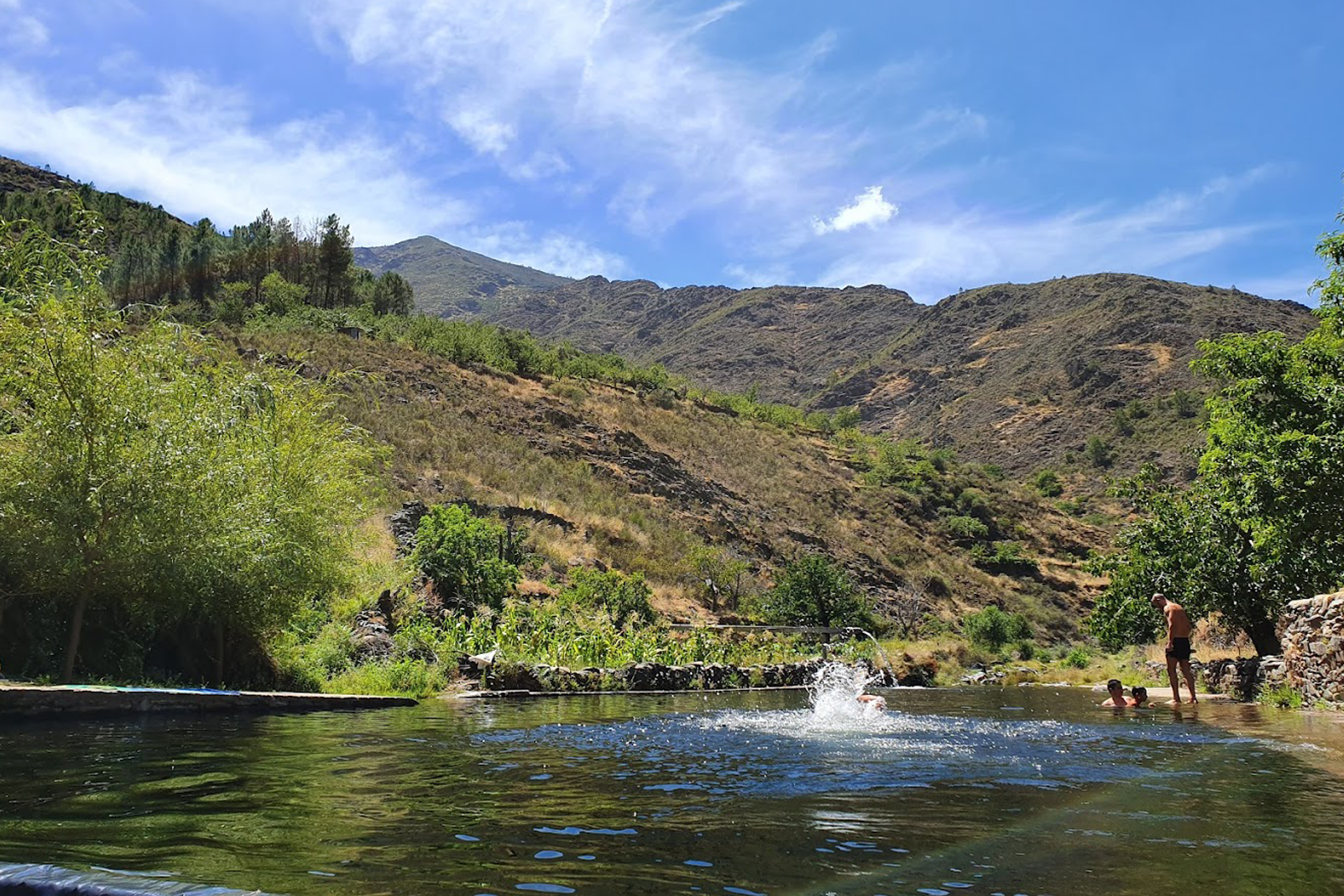 Piscinas naturales en Salamanca | La Huetre