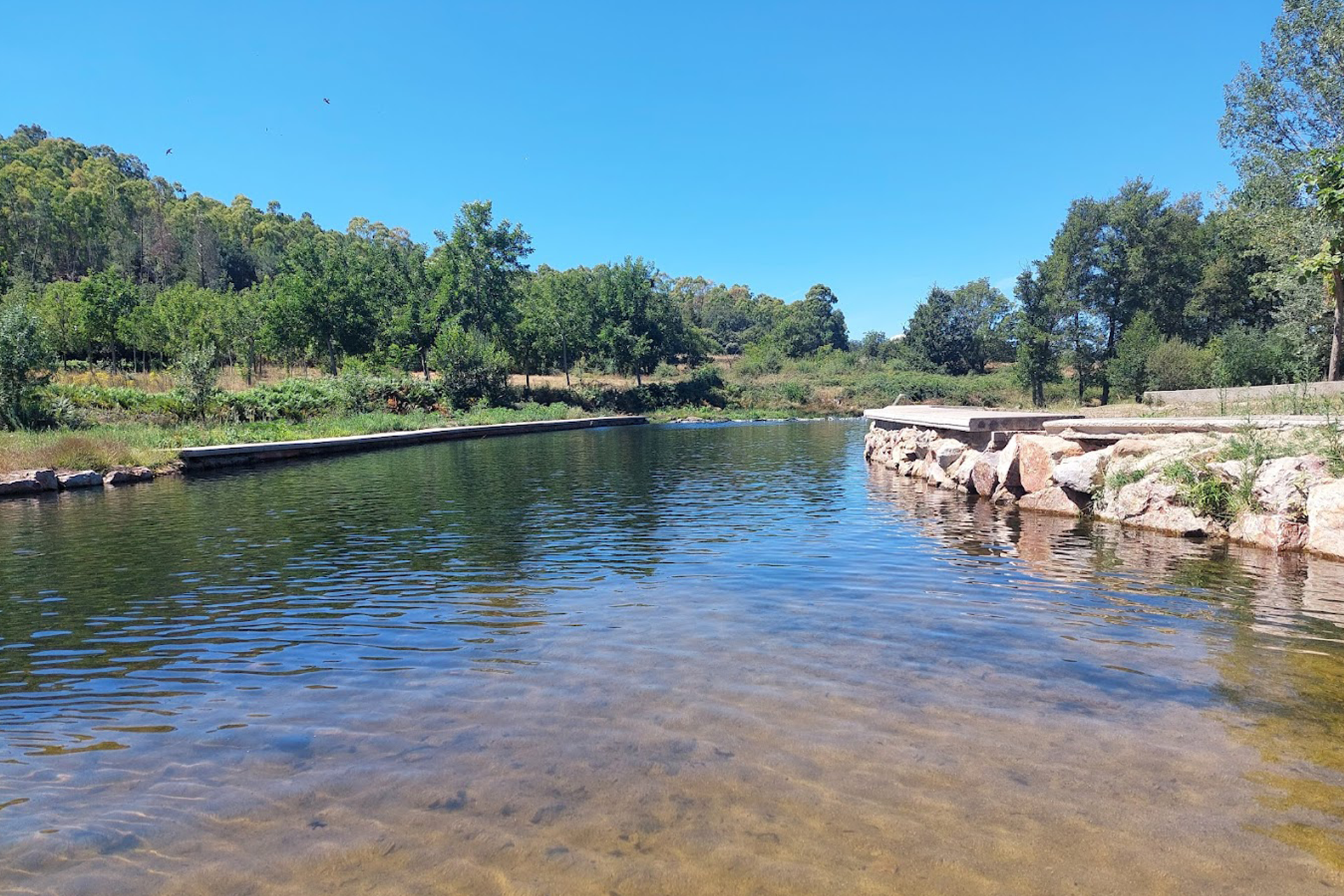 Piscinas naturales en Salamanca | Piscina natural del río Agadón