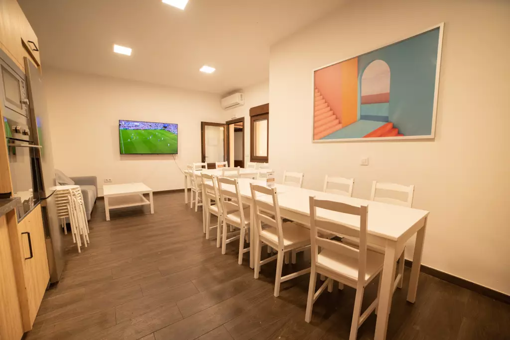 alquilar casa rural Salamanca para 20 personas o más, con living room y cocina completa